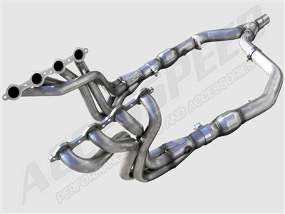 ARH LS1F-98134300LSWC 1-3/4" Long-Tube Headers With Cats & Y-Pipe for 1998-1999 Camaro/Firebird LS1