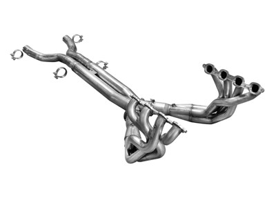 ARH Z06-06178300LSNC 1-7/8"x3" Long-Tube Headers with 3" X-Pipe & No Cats for 2006-2013 Corvette Z06