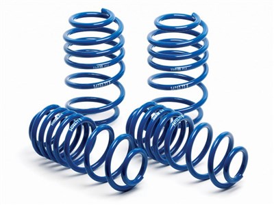 H&R 51690-77 Super Sport Lowering Springs - 1.7" Front & 2.4" Rear Drop 2011-2013 Ford Mustang