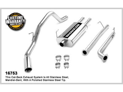 Magnaflow 16753 Cat Back Exhaust for 2007-2008 Toyota Tundra 5.7