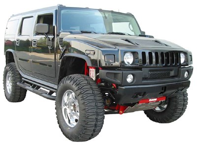 Rancho RS6556B Suspension System 4" Lift Kit 2003-2009 Hummer H2 With Rear Coil Springs