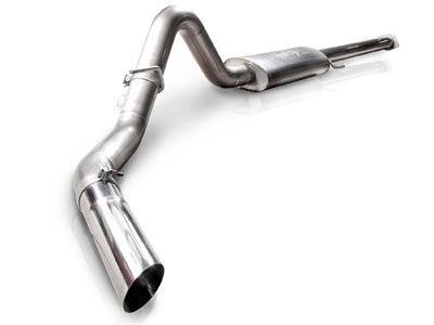 Stainless Works TBCB-LMF S-Tube 3.5" CatBack Exhaust for 2006-2009 Trailblazer SS w/OEM Exhaust Exit