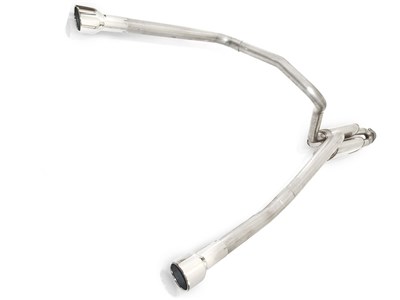 Stainless Works TBTDCB Chambered 3.5" Cat-Back Exhaust for 2006-2009 Trailblazer SS Dual Rear Exit