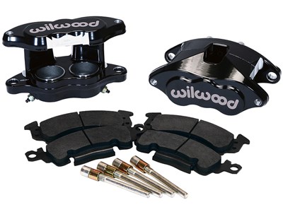 Wilwood 140-11293-BK D52 Rear Caliper Kit, Black Pwdr 1.25 / 1.25" Piston,1.04" Rotor