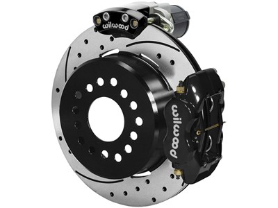 Wilwood 140-16150-D Dynalite Rear 12.19" EPB Big Brake Kit, Drilled Small Ford 2.50" Offset