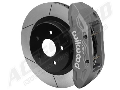 Wilwood 140-17347 FNSL6R/EPB Rear 13" Big Brake Kit w/Lines, Gray Ano, Slotted, for Toyota LC70