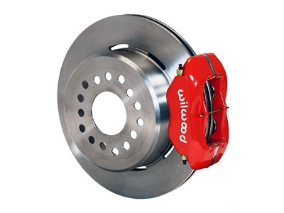 Wilwood 140-7143-R Dynalite 12" Rear Big Brake Kit, Red, Ford Small Flange 2.66 Offset