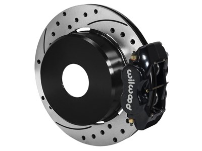Wilwood 140-7150-D FDL Rear 12" Big Brake Kit, Drilled Big Ford New 2.5" O/S, Currie, Blank