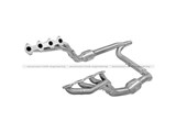 aFe Power 48-43003-YC Twisted Steel Headers With Y-Pipe and Cats 2004-2008 Ford F-150 5.4