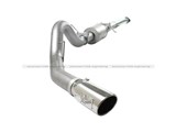 aFe Power 49-03041-P ATLAS 4-in Aluminized Cat-Back w/Polished Tip 2011-2014 Ford F-150 3.5 EcoBoost