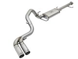aFe 49-46030-P Rebel Series Stainless Cat-Back Exhaust, Polished Dual Tips, 2007-2014 FJ Cruiser