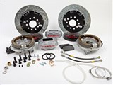 Baer 4012000S 13" SS4+ Brake Kit Rear Silver, BRZ & FR-S / Baer 4012000S Rear Disc Brake Conversion