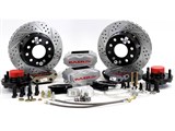 Baer 4261417S 11" SS4+ Brake Kit Front Silver, For TCI Spindle / Baer 4261417S Front Disc Brake Conversion