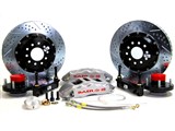 Baer 4261557S 14" Extreme+ Brake Kit Front Silver, For TCI Spindle / Baer 4261557S Front Disc Brake Conversion