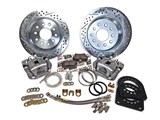 Baer 4262106 11.65" IronSport Disc Brake Kit Rear Silver, For Ford 8"/9" Small Bearing Rear / Baer 4262106 Rear Disc Brake Conversion