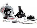 Baer 4301460S 11" SS4+ Brake Kit With Spindles Front Silver, 1978-1988 GM G-Body / Baer 4301460S Front Disc Brake Conversion