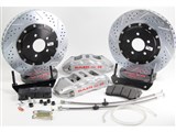 Baer 4302562S 14" Extreme+ Brake Kit Rear Silver, For Speedtech IRS / Baer 4302562S Rear Disc Brake Conversion