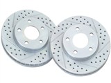 Baer 55174-020 Front Drilled & Slotted Sport Rotors, 2010-2022 Chevy-Buick / Baer 55174-020 Front Sport Brake Rotors
