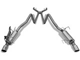 Bassani 40755 Stainless Steeel Aft-Cat 2005-2009 Mustang 4.0 Exhaust