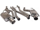 BBE FDOM-0305 Exhaust w/X-pipe & w/Twin 4" Double Wall Tips 2004-2007 Cadillac CTS-V / BBE FDOM-0305 Exhaust w/X-pipe & w/Twin 4" Tips