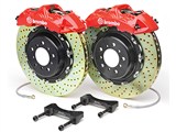 Brembo 1H1.8005A GT 4-Piston Front Big Brake Kit With Drilled Rotors 2004 2005 2006 Pontiac GTO / 