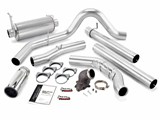 Banks 48654 Monster 4-inch Exhaust With Power Elbow & Chrome Tip for 2000-2003 Ford Excursion 7.3 / Banks 48654 Monster Exhaust With Power Elbow