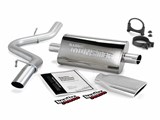 Banks 51312 Monster 2.5-inch Exhaust System With Chrome Tip 1997-1999 Jeep Wrangler With Slip-Fit / Banks 51312 Monster 2.5-inch Exhaust System