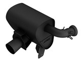 Borla 12678CB Black-Coated Stainless Manifold-Back ATAK Exhaust for 2017-2023 Can-Am Maverick X3