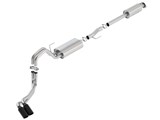 Borla 140618BC S-Type Cat-Back Exhaust Dual Side-Exit 2015-2020 F-150 CCSB/SCSB