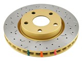 DBA 42027XS Rear 4000 Series Drilled & Slotted Rotor 2008-2009 G8 3.6 V6 / DBA-DBA42027XS Drilled & Slotted Rotor