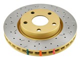 DBA DBA42114XS Rear 4000 Series Drilled & Slotted Rotor 2005-2009 Mustang GT/V6 / DBA-DBA42114XS Drilled & Slotted Rotor