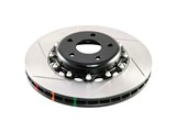 DBA DBA52113BLKSR Front 5000 Series Slotted Rotor/Hat 2005-2009 Mustang GT / DBA-DBA52113BLKXS Slotted Rotor