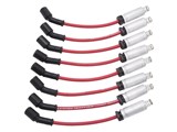 Edelbrock 22716 Spark Plug Ignition Wire Set, 8.5mm, Red, 1999-2015 GM LS With Metal Sleeves