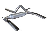 Flowmaster 17199 American Thunder Cat-Back 3" Dual Outlet / Flowmaster 17199 Stainless Steel Cat-Back Exhaust