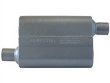 FlowMaster 8042443 40 Series Muffler 409S - 2.25 Offset In / 2.25 Offset Out - Aggressive Sound