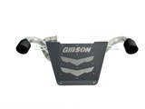 Gibson 91000B Stainless Black Ceramic Coated Dual Exit Exhaust System for 2019-up Honda Talon 1000
