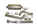 HeartThrob 4004580 Stainless 4" Cat-Back Single Exhaust 2011-2014 Ford F-150 3.5 EcoBoost and 5.0 V8 / 