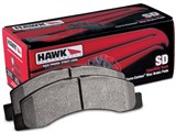 Hawk HB323P.724 Super Duty Towing Extreme Brake Pads - Front Pair