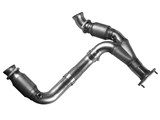 Kooks 22413200 3" SS Catted SS Y-Pipe for 1998-2002 Camaro and Firebird 5.7 / Kooks 22413200 Catted Y-Pipe