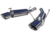 MBRP S7200304 Dual Axle-Back Exhaust with Mufflers for 2005-2010 Ford Mustang GT 4.6