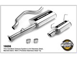 Magnaflow 16656 Stainless Steel Cat-Back Exhaust 4" Polished SS Tip 2006-2009 Trailblazer SS / Magnaflow 16656 Catback Exhaust System