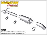 Magnaflow 17124 Stainless 3-inch Pro-Series Cat-Back Exhaust for 2011-2014 Ford F-150 EcoBoost