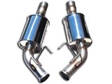 MRT 91A180 Version 1 Axle-Back Exhaust GFX for 2010-2015 Camaro V6 With Factory Ground Effects / MRT 91A180 2010-2015 Camaro V6 Axle-Back Exhaust