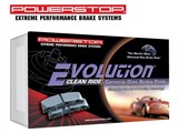 Power Stop 16-750 Z16 Evolution Clean Ride Ceramic Brake Pads - Rear Pair / 