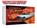 Power Stop 36-1039 Truck & Tow Performance Brake Pads - Front Pair / 