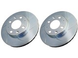 Power Stop AR82120SPR Trailblazer SS Slotted Rotor Set - Front / 