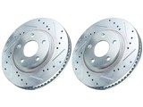 Power Stop AR82127XPR Rear Drilled & Slotted Rotors 2010 2011 2012 2013 Camaro V6 / 