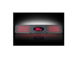 Recon 264321RFDRD Brushed Billet Rear Door Sills With Red LEDs 2009-2014 Ford F-150