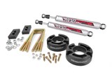 Rough Country 570P 2.5" Leveling Suspension Kit W/Blocks & Performance 2.2 Rear Shock 2004-2013 F150 / 
