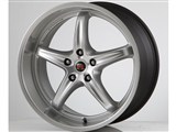 Scarallo Motorsport Drift-R 20x10 / 20x11 Wheels, Lightning Silver with Polished Lip / 